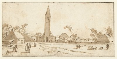 Utsikt över Spaarnwoude av Esaias van de Velde