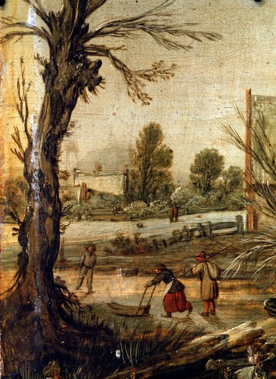 Vinter, 1600-talet av Esaias van de Velde