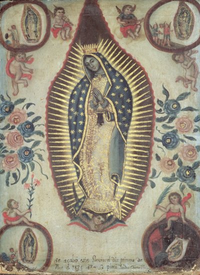 Jungfru av Guadalupe, 1824 av Escamilla Isidro