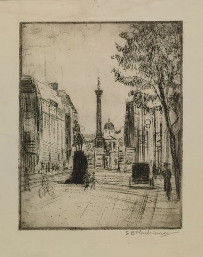 Utsikt över Trafalgar Square av Esther Blaikie MacKinnon