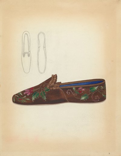 Damens tofflor av Esther Hansen
