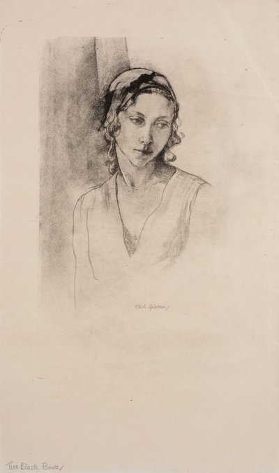 Två svarta rosetter av Ethel Gabain