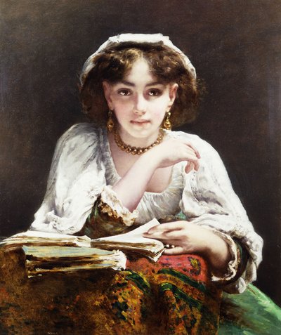 Kärleksbreven, av Etienne Adolphe Piot