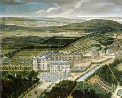 Saint Cloud Castle av Etienne Allegrain