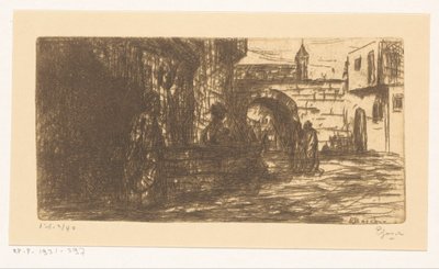 Oberammergau av Etienne Bosch (signed by artist)