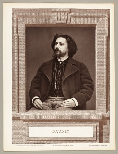 アルフォンス・ドーデ (フランスの小説家、1849-1897) スウェーデン人 av Etienne Carjat