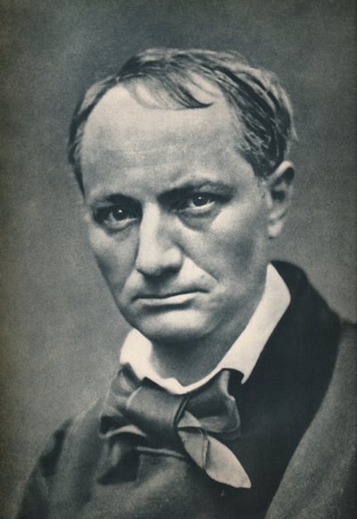 Charles Baudelaire, 1863, 1939 av Etienne Carjat