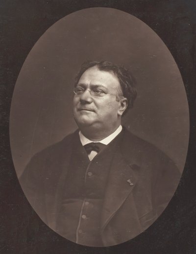 Charles Monselet, ca. 1876. av Etienne Carjat