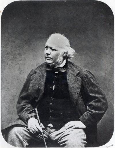 Honore Daumier (1808-79) c.1864 av Etienne Carjat