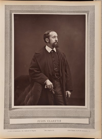 Jules Claretie av Etienne Carjat