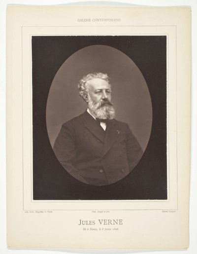 Jules Verne av Etienne Carjat