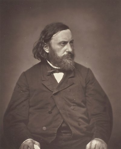 Pierre Dupont, ca. 1876. av Etienne Carjat