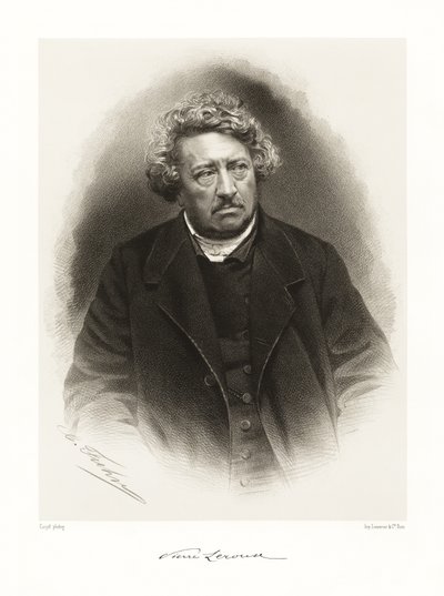 Pierre Henri Leroux, 1865-66 av Etienne Carjat