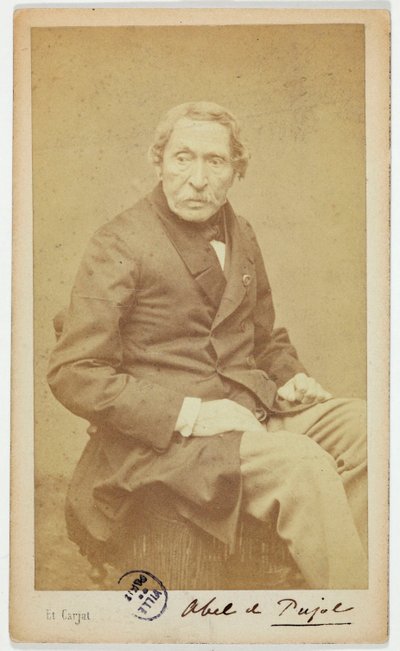 Porträtt av Alexandre Denis Abel de Pujol (målare) av Etienne Carjat