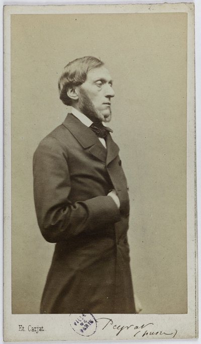 Porträtt av Peyrat Alphonse, (1812 - 1890), (publicist, politiker) av Etienne Carjat