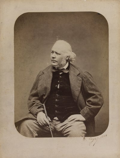 Porträtt av Honoré Daumier 1808-1879, 1864. av Etienne Carjat