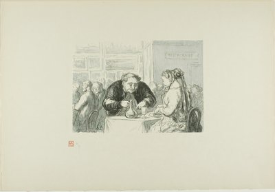 The Restaurant of the Great Art Exhibition: En symbiotisk kärlek till konsten och kotletten av Etienne Carjat