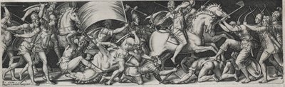 Strider och triumfer, troligen 1560-talet. av Etienne Delaune