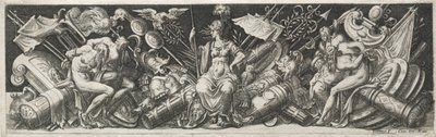 Strider och triumfer, troligen 1560-talet. av Etienne Delaune