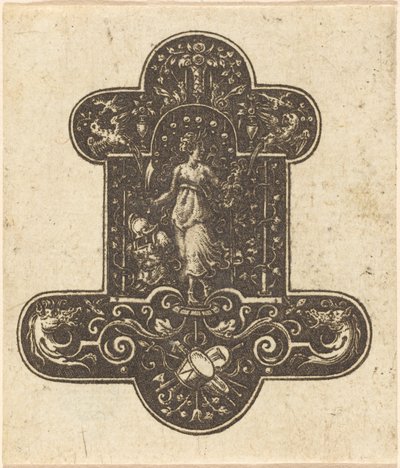 Judith med huvudet av Holofernes av Etienne Delaune