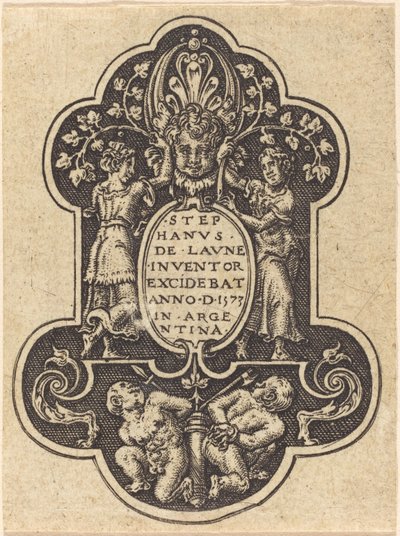 Titelsida av Etienne Delaune