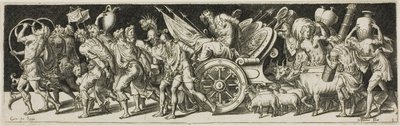Triumfmarsch, från Strider och triumfer av Etienne Delaune