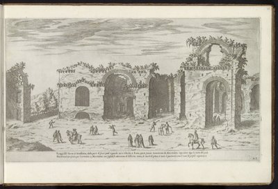 Diocletianus bad i Rom Forntida byggnader (serietitel) I vestigi dell