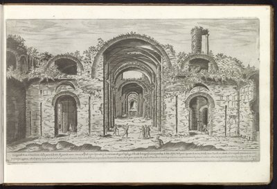 Diocletianus bad i Rom Forntida byggnader (serietitel) I vestigi dell