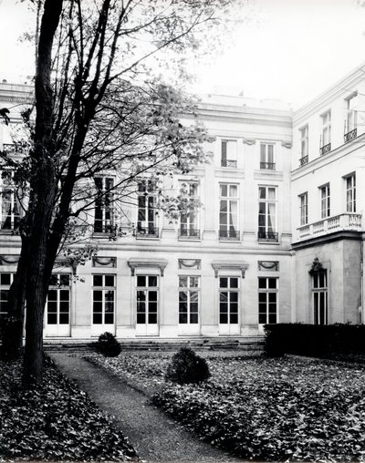 Maison Alexandre, fasad på trädgården (16, rue de la ville l