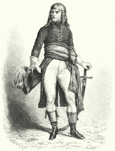Napoleon Bonaparte av Etienne after Ronjat