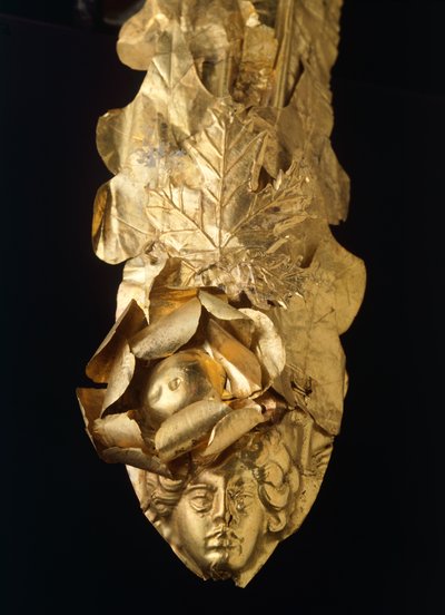 Diadem (krona), från Spina (Emilia Romagna). Etruskisk civilisation, 400-talet f.Kr. av Etruscan