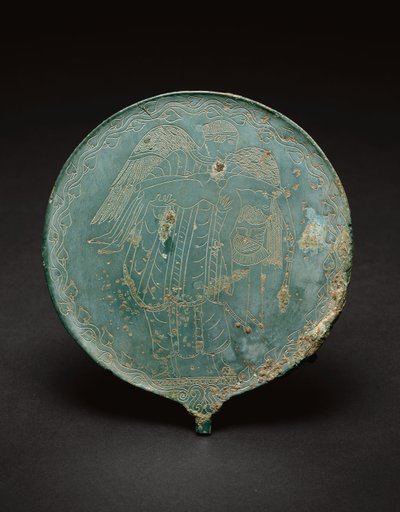 Handspegel, 470 f.Kr. - 450 f.Kr. (brons) av Etruscan