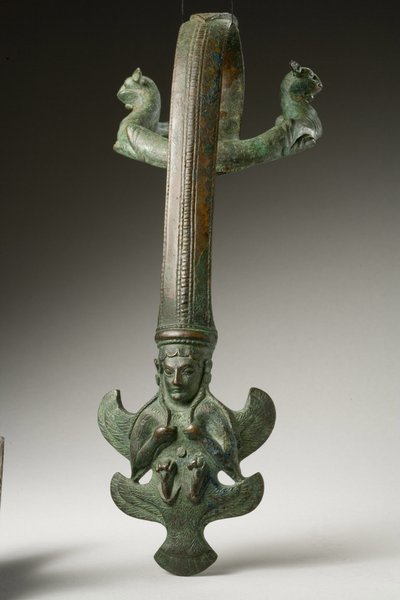 Handtag, tidigt 500-tal f.Kr. (brons) (se även 270394) av Etruscan