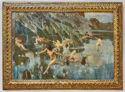 Nymferna av Ettore Tito
