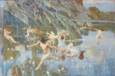 Nymferna av Ettore Tito