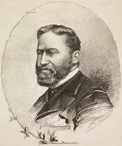 Porträtt av Giuseppe De Nittis (1846-1884) av Ettore Ximenes