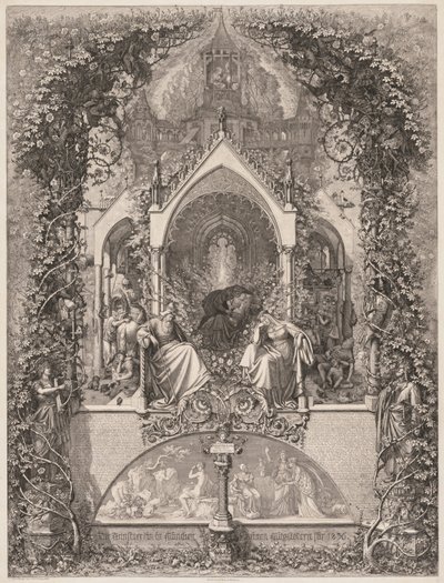 Briar Rose (Törnrosa) av Eugen Napoleon Neureuther