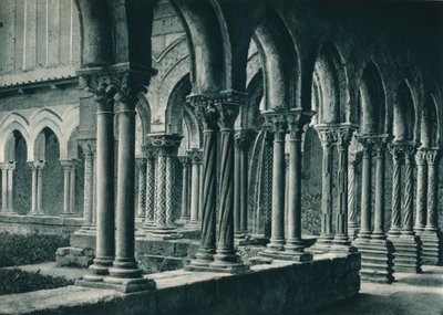 Benediktinerklostret, Monreale, Sicilien, Italien, 1927 av Eugen Poppel