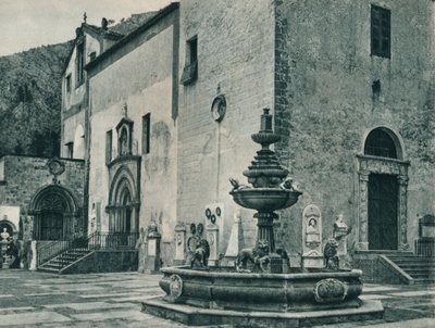 Offentlig fontän, Palermo, Sicilien, Italien, 1927 av Eugen Poppel