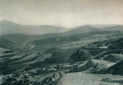 Utsikt över svavelgruvorna, Agrigento, Sicilien, Italien, 1927 av Eugen Poppel