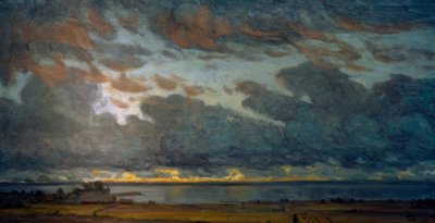 Jagande skyar av Eugen Prinz von Schweden
