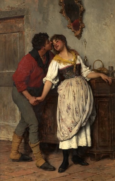 Antagen, 1887 av Eugen von Blaas