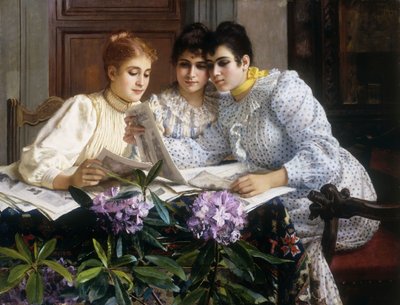 Att välja Trousseau av Eugen von Blaas