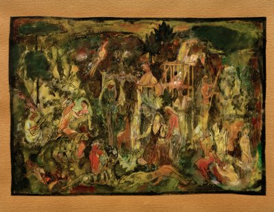 Älskar trädgård av Eugen von Kahler