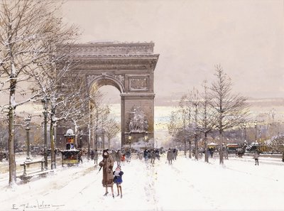 Triumfbågen av Eugene Galien Laloue