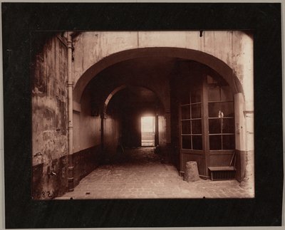 Tidigare Hôtel Gaillardon, gård, 27 quai d