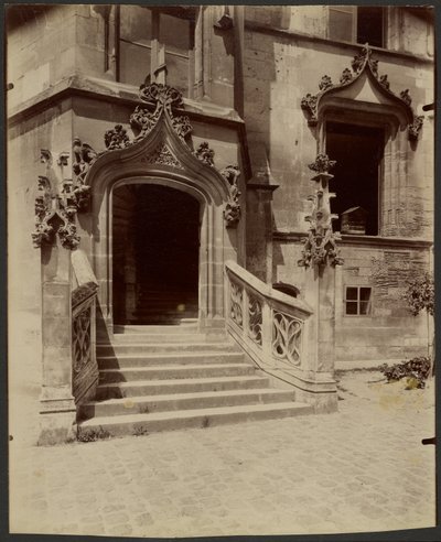 Beauvais, före detta justitiepalats av Eugène Atget