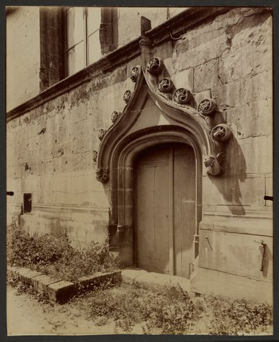 Justitiepalatset i Beauvais av Eugène Atget
