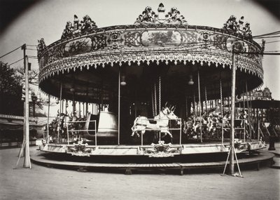 Karusell av Eugène Atget