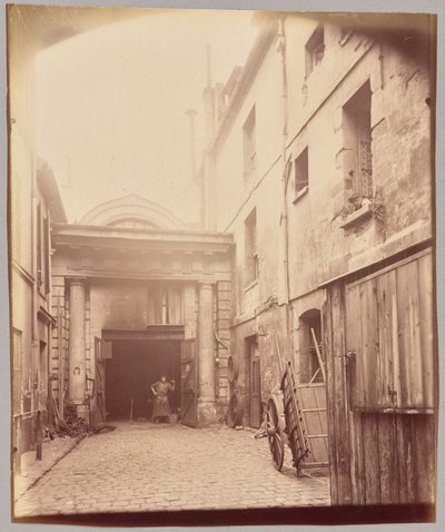 Kapell, rue Saint-Jacques av Eugène Atget